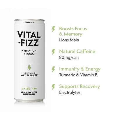 Ginger + Mint Vital-Fizz